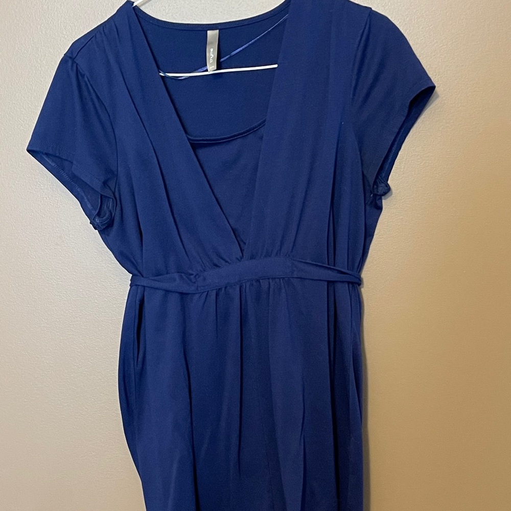 Empire Waisted Blue Top